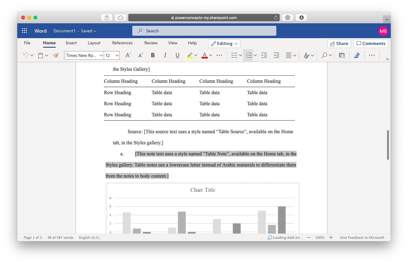 integrated mac app for word